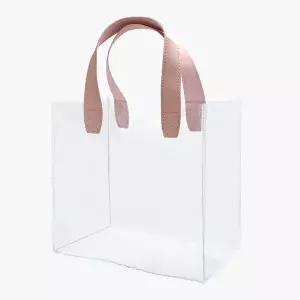 투명백 숄더백 비치백 바캉스가방 토트백 쇼핑백 학생