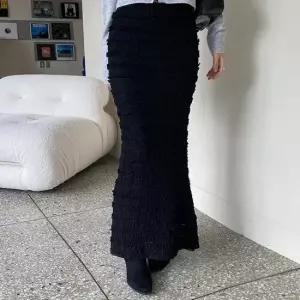 신상오픈런 여성용 레이스 뒷트임 머메이드 롱 스커트