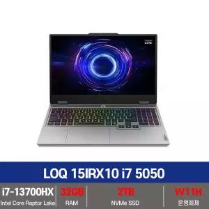 레노버 노트북 LOQ 15IRX10 i7 5050 SSD2TB교체/32G변경/W11설치 무선마우스/패드 - KW