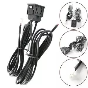 자동차 안드로이드-내비게이션 시스템을 4핀 USB+TYPE-C 자동 고정 패널 소켓으로 변경하기 위한 베이스