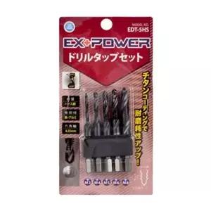 탭비트 스파이럴탭 나사산 SUS용 HSS M35 드릴탭 5PCS