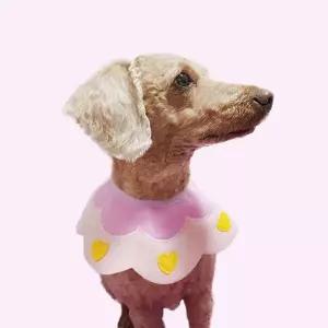 애견스카프 강아지 고양이 턱받이 산책 케이프
