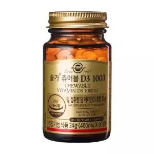 솔가 츄어블 비타민D 2개월(60정 X 1병)