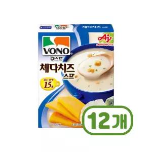 보노 체다치즈스프 분말컵스프(21g x 3입) 63g x 12개