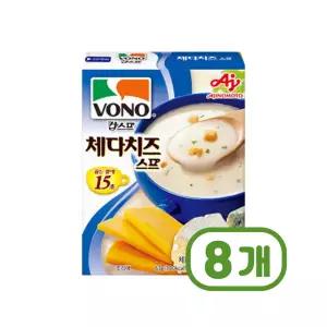 보노 체다치즈스프 분말컵스프(21g x 3입) 63g x 8개