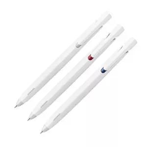 블렌 EV51BW73 심리스 볼펜 0.5mm 화이트 10개 세트 1P 필기구