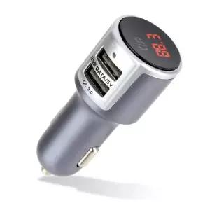 [룽스_63]고속충전 블루투스 리시버 무선카팩 USB2포트