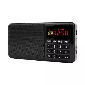 [룽스_63]라디오 스피커 USB SD카드 주방 캠핑 트로트 MP3