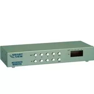 [룽스_63]분배기 4대4 매트릭스 STEREO VGA 스위처 RGB 1U