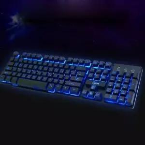 [룽스_63]LED USB 무접점키보드 LED변환 동시 3컬러 19키