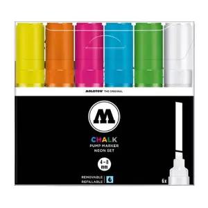 로토우 HN94XS37 마카펜 초크 펌프 마커 4-8mm 네온세트