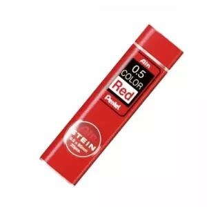 TBZ XY04UF64 펜텔 아인 슈타인 컬러샤프심 0.5 레드 C275-RD