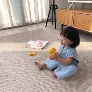 [룽스_63]사계절 없는 헤링본 카페트 미니멀 러그 200x260