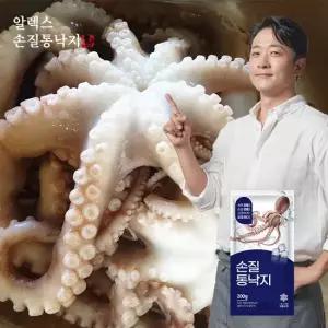 알렉스 알렉스 통낙지 200g x 10팩 총 45미) + 매콤양념소스 190g 1병