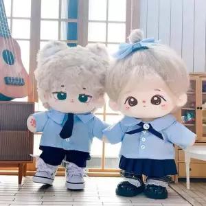 [룽스_63]바지 치마 인형 아이돌인형 유니품 20cm