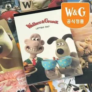 핑크풋 월레스와그로밋 패드 편지지 편지용지 문구
