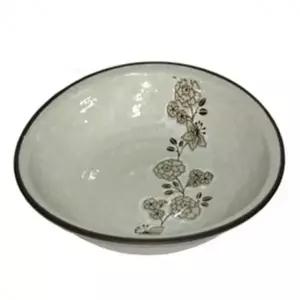 24cm 믹싱볼 1p 샐러드볼 접시 도자기 매화 찬기 그릇
