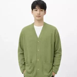 [리미드] 남성 루즈핏 브이넥 롱 가디건 5C-CA-Q020