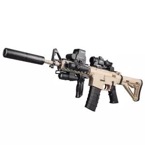 M416 전기 장난감 젤리탄 고품질 기관단총 총 소음 서바이벌 수정탄 소프트