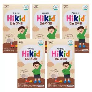 일동후디스 하이키드 칼슘 츄어블 1.6g x 120정 5개 (총600정/5개월분) 초코우유맛