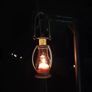 ( )캠핑 티라이트 램프 아이보리 캠핑용품 캠핑캔들램프