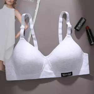 훈련 브래지어 코튼 속옷 뒤로 버클 디자인 Bralette 청소년 종합 통기성 십대 스포츠 탑