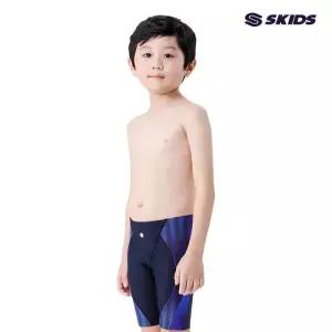 [텐제로]스키즈 남아 사각 5부 실내수영복바지 네이비 아동 주니어 SC5BS502PNV