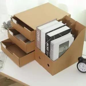 [문구/오피스] 서류정리 크라프트 책꽂이 서랍장