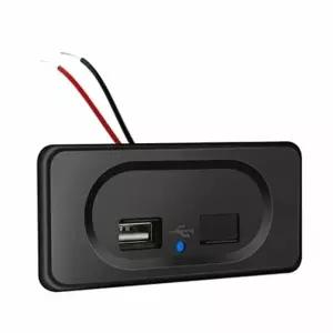 (옵션 DIY4.2A듀얼USB포트)카라반 캠핑카 듀얼 USB 충전포트 4.2A 캠핑카충전기 카라반부품 듀얼충전기