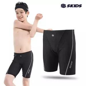 [텐제로]스키즈 남아 키즈 주니어 5부 실내수영복바지 블랙 SBC-301P