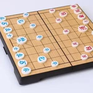 ( )장기 접이식 게임 자석 판 휴대용 캠핑 야외