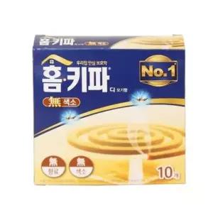 ( )모기향 캠핑 야외 낚시 무색소 무향료 10개입 2통
