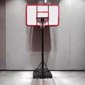 베르 이동식농구대 레드 높이조절 농구골대 이동식