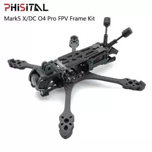 PhiSital Mark5 O4 Pro FPV 프레임 키트 X/DC 버전 5인치 카본 파이버 쿼드콥터 레이싱 드론 RC 프리스타일