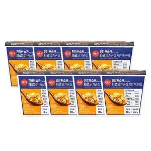 [하프클럽/CJ제일제당]햇반 라이스플랜 닭가슴살계란볶음밥(컵) 210g x8개