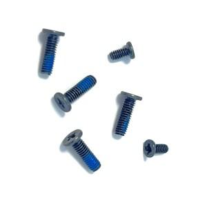 6피스/1 세트 노트북 하단 기본 덮개 케이스 나사 hp 호환 15-DW 15s-DY 15S-DR 250 255 G8 G9