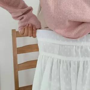 [하프클럽/셀러허브_여성트랜드패션]여성 뒷밴드 러블리 쉬폰 층진 미니 스