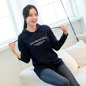 긴팔티 L~4XL 빅사이즈여성의류 빅사이즈롱티 면티 브이넥 라운드 프린팅