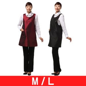 요들/원피스형 앞치마/YA077/미용/가운/유니폼/나일론 53%/폴리에스테르 47%