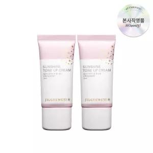 [질경이] Y존 미백크림 썬샤인 톤 업 크림 30ml x2개