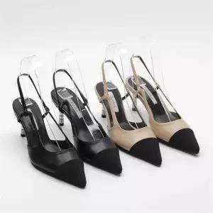 [오노마] ONM 투톤 슬링백힐 샌들구두 여름 하객신발 스틸레토 (S8533631)