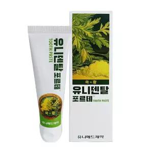 (신형)유니덴탈 올케어치약 100g 쑥 유황 비타민
