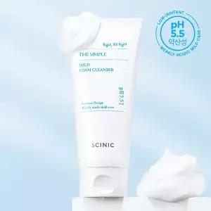 싸이닉 더 심플 마일드 약산성 폼클렌징 120ml / 저자극 여드름 트러블케어