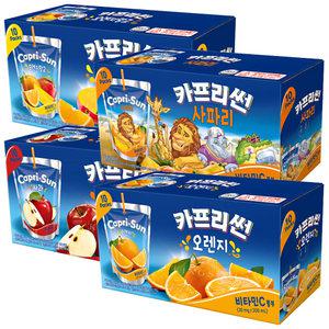 카프리썬 망고 + 사과 + 사파리 + 오렌지 총 40개