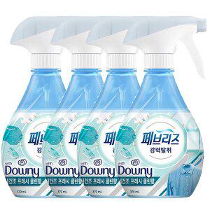 [페브리즈] 다우니 실내건조 프레시클린 370ml x 4개