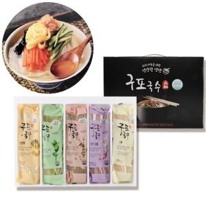 구포국수 5종세트 답례품 설 명절 추석 선물세트 200g x 5종