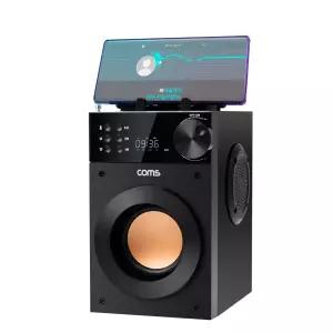 블루투스 스피커 FM라디오 겸용 우퍼 MP3 USB메모리 마이크로SD카드 AUX단자 3.5잭 소형 휴대용 캠핑