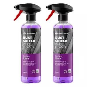 [유통기한 임박] 글로스브로 더스트쉴드 휠세정제, 500ml, 2개