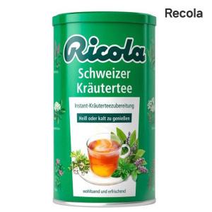 Recola 리콜라 스위스 허브차 200g/디카페인/과립/인스턴트티