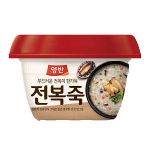 동원 양반 즉석 죽 부드러운 전복이 한가득 전복죽 양반죽 287.5g (1개입)